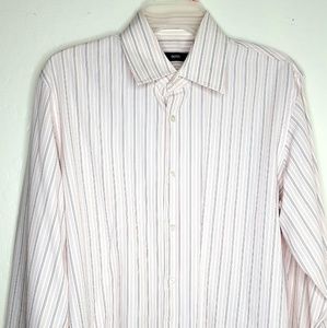 Hugo Boss Men's XL Regular Fit Cotton Dress Shirt